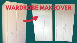 Transforming Melamine Wardrobes to Shaker Style with MDF Ad [upl. by Martino658]