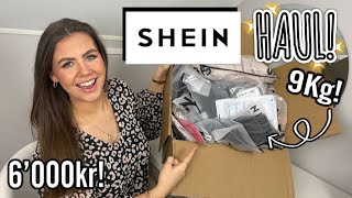 GIGANTISK SHEIN UNBOXING HAUL Kläder skönhet smycken inredning mm [upl. by Cilurzo]