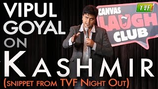 Vipul Goyal on Kashmir Qtiyapa  TVF Live Show [upl. by Celestyna]