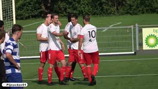 Oliveo 1  Hellevoetsluis 1 bekerwedstrijd voetbal [upl. by Ahseenyt964]