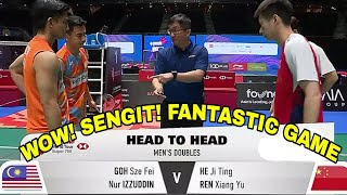 MATCH 2024  Goh Sze FeiNur IzzuddinMAS vs CHN Ren Xiang Yu He Ji Ting  Throwback [upl. by Sofer444]