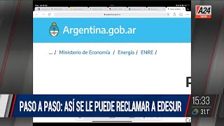 🔴 CÓMO HACER EL RECLAMO POR PÉRDIDAS POR FALTA DE LUZ [upl. by Naid]