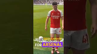 Arteta’s Brilliant strategy Declan Rice on Corner Duty [upl. by Pihc537]