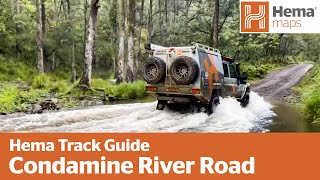 Condamine River Road  Hema Track Guide [upl. by Ymerrej]