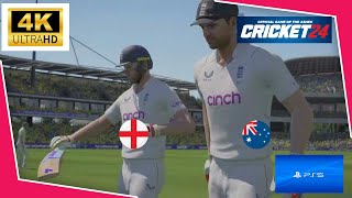 Cricket 24 PS5 Gameplay Ashes 2023 Lords England Vs Australia 🏏 [upl. by Niawtna]