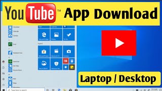 YouTube app ko laptop mein kaise download karen  Laptop me YouTube app kaise download kare [upl. by Krein]