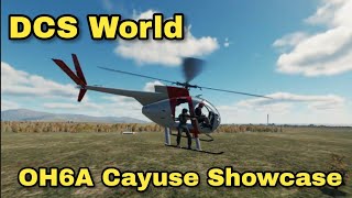 DCS World OH6A Cayuse Showcase [upl. by Ahsiki620]