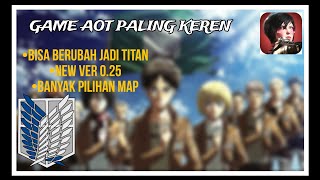 GAME AOT HD SERU DAN ANTI BOSENIN  swammys Aot fan game [upl. by Eiryk749]