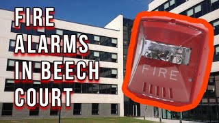 Fire alarms in Beech court [upl. by Hiller931]