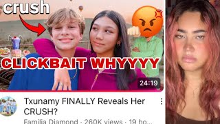 Reacting to Familia Diamond’s Receng Video  Clickbait  DISAPPOINTED ☹️ [upl. by Seidel]