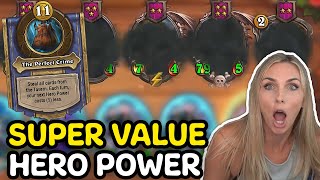 Togwaggles Hero Power Has So Much Value Even at 10 Gold  Hearthstone Battlegrounds [upl. by Alisen]