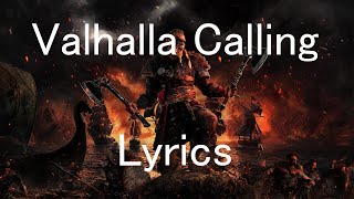 Valhalla Calling Lyrics [upl. by Drescher]