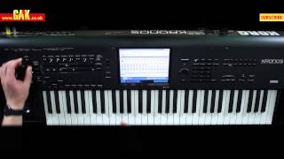 Korg Kronos Music Workstation Demo  PART 2 [upl. by Llemart]