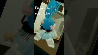 Eu dançando a cada 5 segundos😅kirida roblox [upl. by Marston]