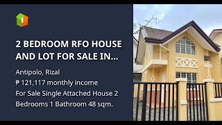 2 BEDROOM RFO HOUSE AND LOT FOR SALE IN WOODROW HILLS ANTIPOLO RIZAL [upl. by O'Connell766]