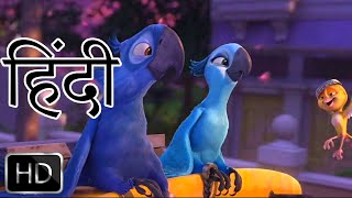 Rio 2011 Funny Movie Scene In Hindi  Rio Full Movie Scene in Hindi  Rio Cartoon Movie In Hindi [upl. by Eehsar]