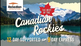 Motorcycle Tour Highlights  Canada quotBest of the Canadian Rockies 9 or 12 Dayquot  Renedian [upl. by Flo]