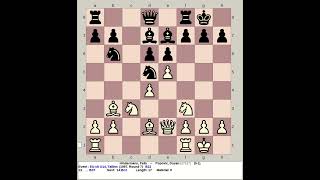 Hindermann Felix vs Popovic Dusan  EU Chess U14 1997 Tallinn Estonia [upl. by Artapoelc958]