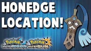 How to get Honedge in Pokemon Ultra Sun and Ultra Moon Location [upl. by Lody]