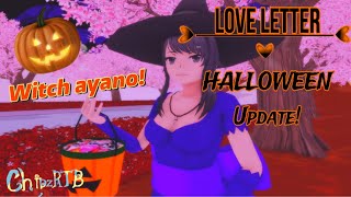 ROBLOX Love Letter HALLOWEEN UPDATE New skins Candys and more [upl. by Therron]