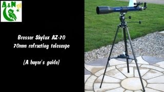 Bresser Skylux AZ70 70mm refractor A buyers guide [upl. by Oidualc534]