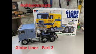 114 Tamiya RC Globe Liner Build for Novices  Part 2 [upl. by Mulloy]