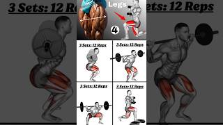 FULL LEG WORKOUT 🔥  4 Exercises For Leg Growth [upl. by Idnahk]