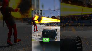 HULK vs THANOS vs DEADPOOL español grandtheftauto gta mexico gtav gtaonline gta5 marvel [upl. by Aiselad]