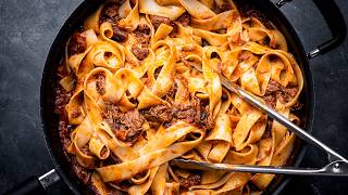 Short Rib Ragu  The Number 1 Cold Weather Comfort Meal [upl. by Odraccir]