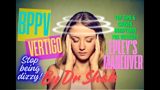 What is BPPV amp VertigoEpleys Maneuver Explained To Relieve Symptomshealthawarenessbppv vertigo [upl. by Glenden]