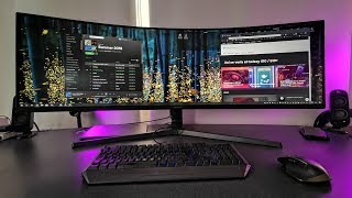 Samsung Super Ultra Wide 49quot Monitor Unboxing Español [upl. by Belshin]