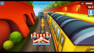 Subway Surfers Бегаем по поездамПервичное выступление 1 [upl. by Olva770]