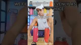 Hydroflask 40oz vs Coldest 40oz hydroflask coldest challenge waterbottle [upl. by Artenahs941]