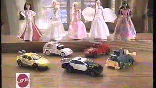 McDonalds  1997  Rainy Day Commercial with Hot Wheels and Barbie Happy Meal Promotion [upl. by Anoed]