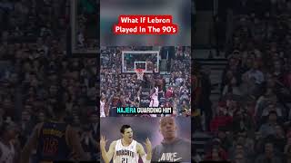 What would LeBron average in the ‘90s lebronjames michaeljordan [upl. by Assyram]