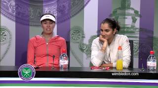 Martina Hingis amp Sania Mirza Final Press Conference [upl. by Simpson948]