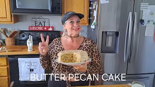 BUTTER PECAN CAKE SOOO GOOD [upl. by Yanrahc]