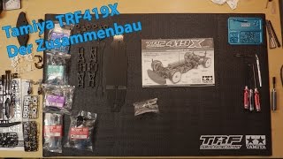 Tamiya TRF419x  03  Der Zusammenbau [upl. by Anuat192]