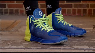 Adidas DRose 4 Simeon Restomod Review [upl. by Onirefez136]