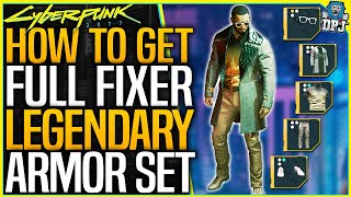 Cyberpunk 2077 How To Get FREE SECRETFIXER Legendary Armor  Clothing Guide  All Secret Locations [upl. by Ruttger]