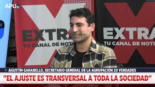 Agustín Garabello quotEl ajuste es transversal a toda la sociedadquot [upl. by Rosella]