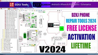 DZKJ Phone Repair Tools 2024  Free Schematic Diagram Tool  Free Lifetime Activate Login [upl. by Pachston]