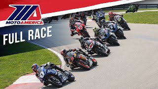 MotoAmerica Medallia Superbike Race 1 at Pittsburgh 2023 [upl. by Shatzer]