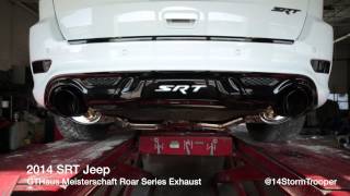 2014 SRT Jeep GTHaus Exhaust  Storm Trooper Edition [upl. by Atinaj]