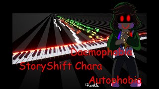 Daemophobia Autophobia  StoryShift Chara  MaximusGames COVER [upl. by Hills]