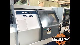 Mori Seiki CL25 CNC Lathe [upl. by Reames]