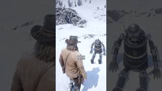 Arthur Finds The Crying Robot rdr2 gaming shorts game ps5 ps4 [upl. by Radford]