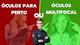 Óculos Multifocal ou 2 óculos separados Qual escolher [upl. by Cilurzo]