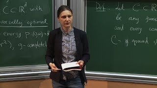 Maryna Viazovska  16 Automorphic Forms and Optimization in Euclidean Space [upl. by Thatcher]