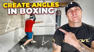 How to Create Angles in Boxing  Both the Right and Left [upl. by Justin]